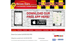 Desktop Screenshot of devoncarslondon.com